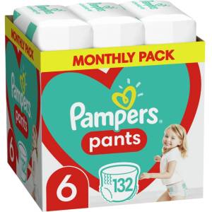 Pampers Гащички Pampers Pants 6 (15+ кг. ) - 132 броя