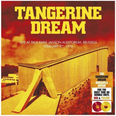 Tangerine Dream - Brussels 1976 (Red/Yellow Coloured) LP