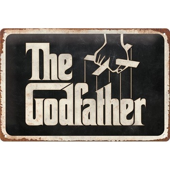 Plechová ceduľa The Godfather, 30 × 20 cm