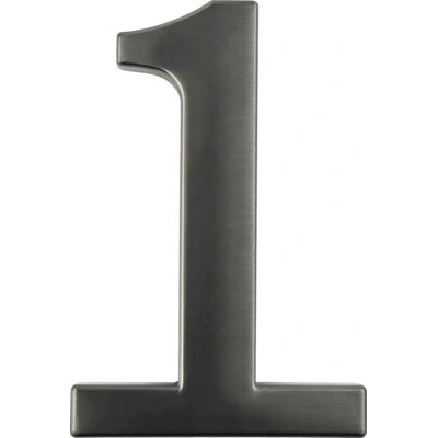 Číslica "1", výška 10cm, titán