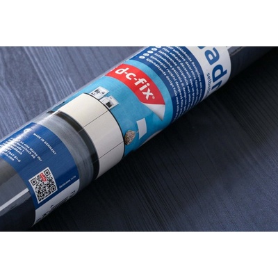 d-c-fix 343-8306 Samolepící fólie Quadro temně modrá rozměry 67,5 cm x 1,5 m