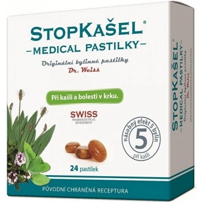 Dr. Weiss Stopkašel Medical 24 pastilek