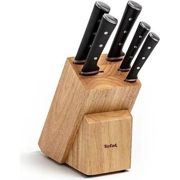Tefal K232S574 sada nožov v drevenom bloku 5 ks