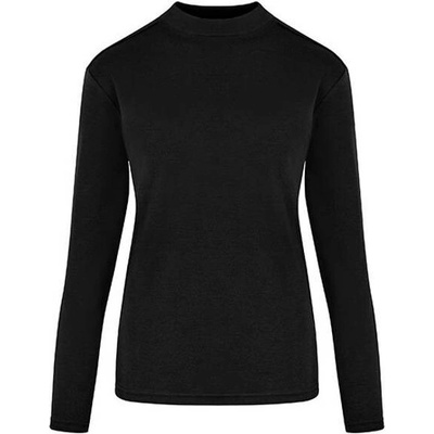 Hrm Dámské triko ke krku HRM206 Black
