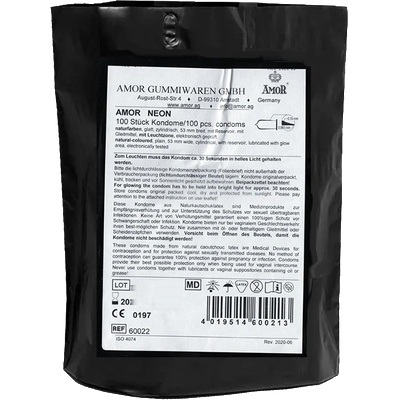 Amor Bulk-Pack: NEON, 100 condoms