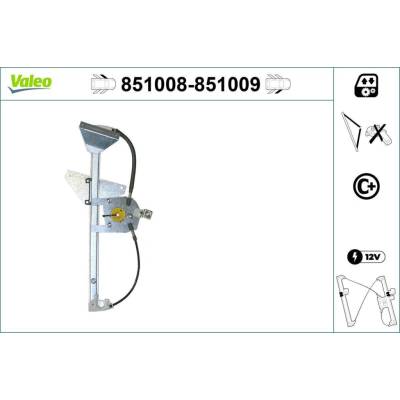Zvedací zařízení oken VALEO 851008