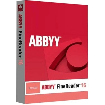 ABBYY FineReader 16 Standard 1 zařízení 1 rok, FRSW-FMYL-X