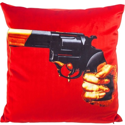 Seletti Vankúš Toiletpaper Revolver 50x50