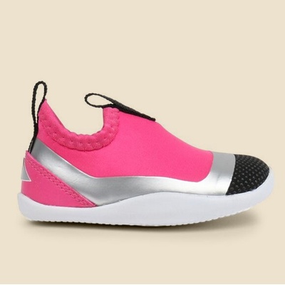 bobux Bobux: Xplorer Lo Dimension: обувки за прохождане Fuchsia Silver (No 18-22) (500043-22)