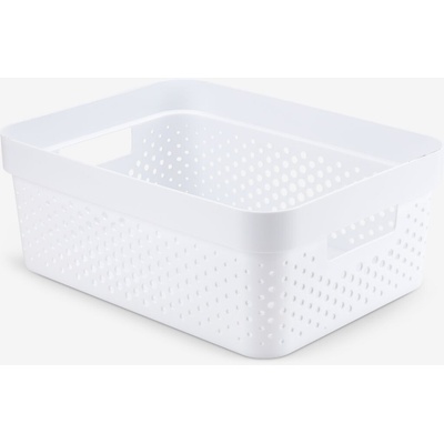 CURVER Úložný box INFINITY 11 l recyklovaný plast bílý