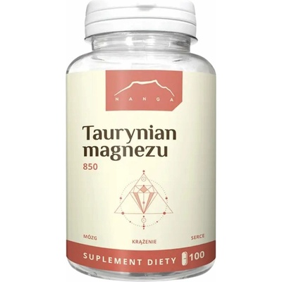 Nanga Magnesium Taurinate 850 mg 100 kapsúl