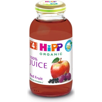 Hipp Био плодов сок Hipp - Червени плодове, 200 ml (8003)