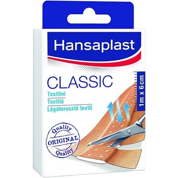 HANSAPLAST NÁPLASŤ textilní 1 mx6 cm