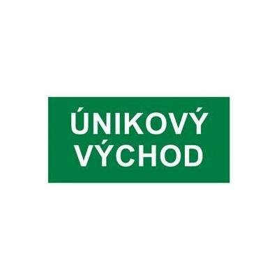 INFORMAČNÍ SAMOLEPKA - ÚNIKOVÝ VÝCHOD 485