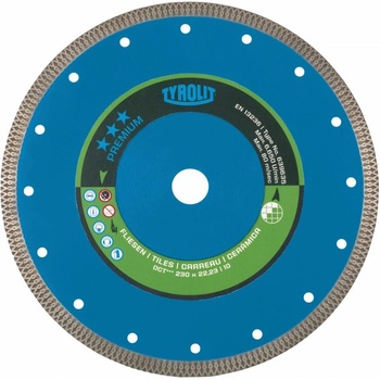Tyrolit Diamantový kotouč 125 x 1,2 x 22,2 mm 639560