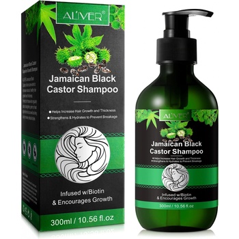 Aliver Jamaican Black Castor šampón 300 ml