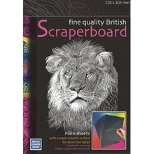 Essdee Prázdná škrabací folie se škrabáky 10 ks