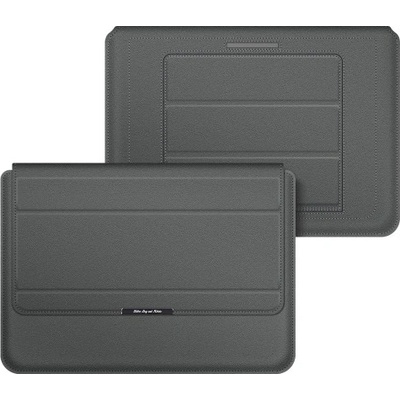 PROTEMIO 37339 4v1 Pouzdro pro notebook s úhlopříčkou 13" - 14" šedé