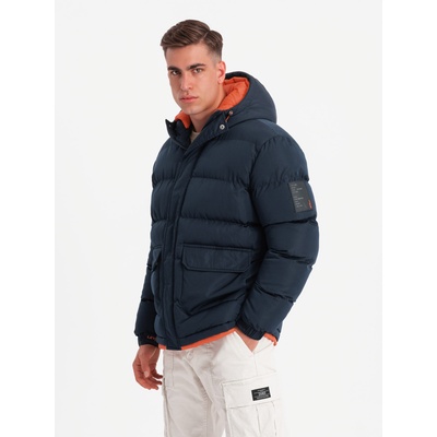 Ombre Clothing Мъжко спортно топло яке с двойна качулка Ombre Clothing Ombre Clothing | Sin | МЪЖЕ | XL