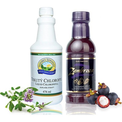 Liquid Chlorophyll 476 ml + Zambroza 458 ml
