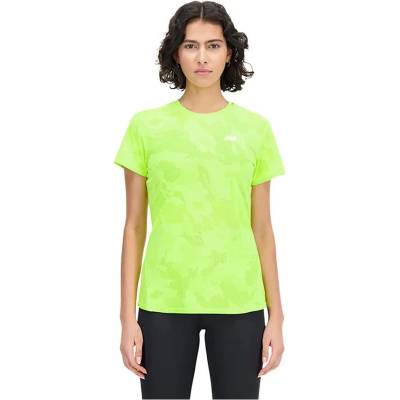 New Balance Тениска New Balance Q Speed Jacquard short sleeve T-shirt - Green