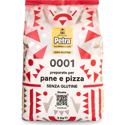 Petra Směs bezlepková Zero Glutine chléb pizza 3 kg