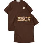 LAKOR Мъжка тениска LAKOR Mushroom Forest T-Shirt - Chicory Coffee (217-0130-0113)