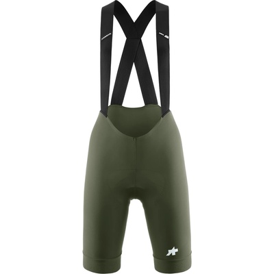 Дамски клин за колоездене ASSOS Women's Uma GT Bib Shorts S11 Cycling bottoms - Moss Green (155-2315-0312)