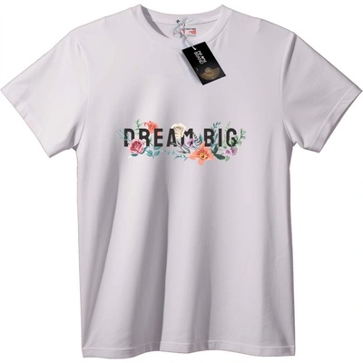 NOONEBRAND Тениска Мечтани цветя - 6XL, Black