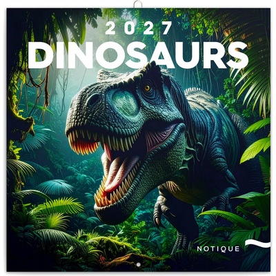 Poznámkový Dinosauři 30x30cm 2027