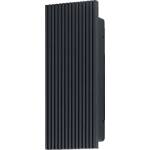 OSRAM Фасаден аплик Osram - Striped Box, 12W, IP54, тъмносив (4099854709548)