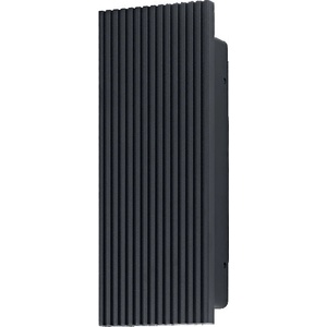 OSRAM Фасаден аплик Osram - Striped Box, 12W, IP54, тъмносив (4099854709548)