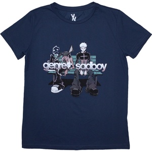 Machine Gun Kelly Bench Denim Blue L Дамски Риза (MGKTS11LD03)
