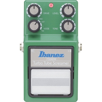 Ibanez Педал за звукови ефекти Ibanez - TS9DX Turbo Tube Screamer, зелен (200404)