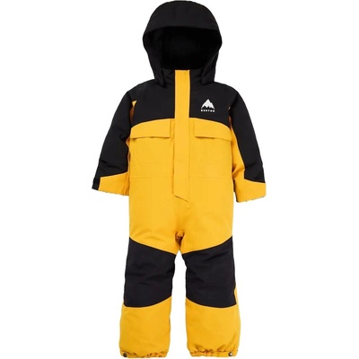 Detská zimná kombinéza Burton Toddlers' L One Piece čierna žltá