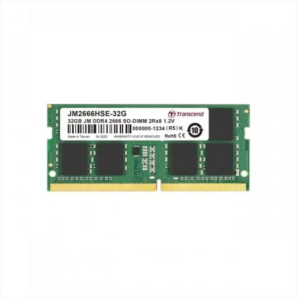 Transcend JetRam 32GB DDR4 3200MHz JM3200HSE-32G