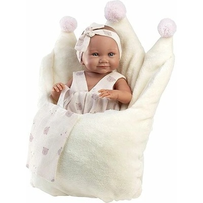 Llorens 73814 New Born Holčička 40 cm