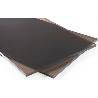 Arla Plast Plný polykarbonát 10 mm s UV 2,05 x 3,05 m bronz 1 ks