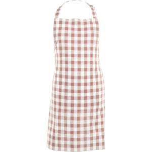 Tiseco Home Studio Памучена престилка Gingham - Tiseco Home Studio (9686PINK)