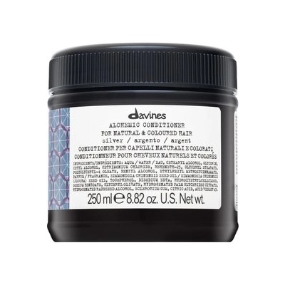 Davines Alchemic Conditioner Балсам за подчертаване на цвета на косата Silver 250 ml