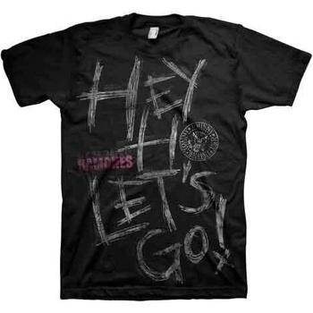 Ramones Hey Ho Black L Риза (RATS08MB03)