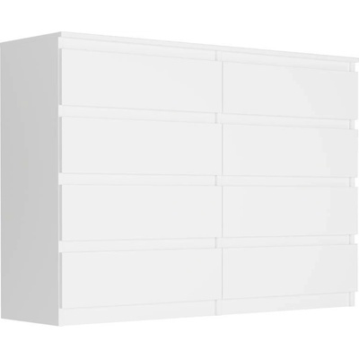Framire Komoda se zásuvkami Bílá 140 x 40 x 98 cm Modern R140S8