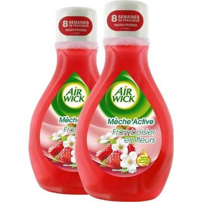 Air Wick Fresh n Up Wild Berries Lesní plody s knotem tekutý osvěžovač vzduchu 375 ml