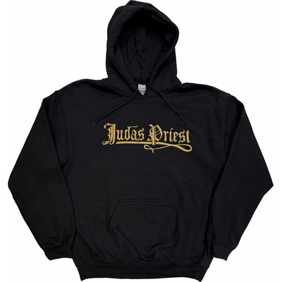 Judas Priest Sin After Sin Logo & Album Cover Back Print Black