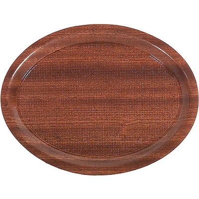 Contacto Tác dřevěný protiskluzový oválný 260x200x13 mm 3503/260 mahagon