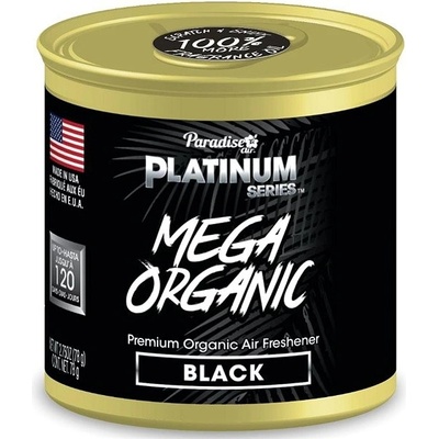 Paradise Air Mega Organic Air Freshener Black 78 g