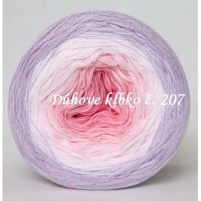 Duhové klubíčko 207, 3nitka 750 m