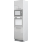  Висок шкаф за вграждане на фурна и микровълнова Riva K23-60-RM/2