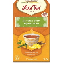 Yogi Tea čaj DETOX Púpava Citrón 17 n.s.