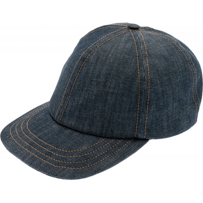 CTH Ericsson of Sweden Bavlněná z organické džínoviny Ball Cap Denim Indigo